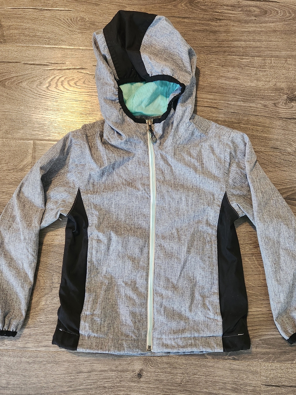 Kids' Killtec Hooded Jacket in Gray